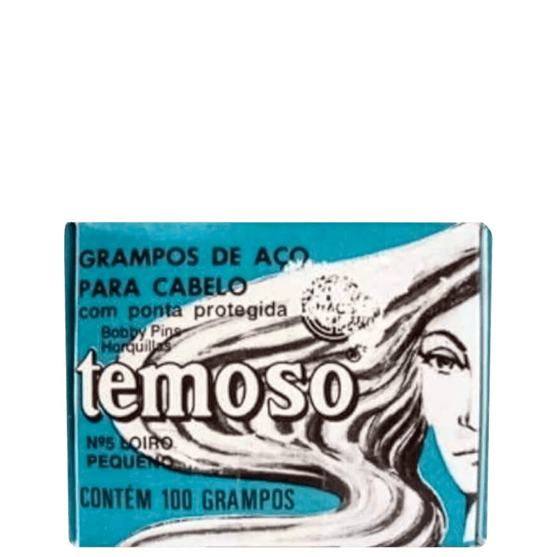 Teimoso Nº5 Loiro
        
            
                 - Grampos De Cabelo (100 Unidades) | Beleza Na Web (BR)