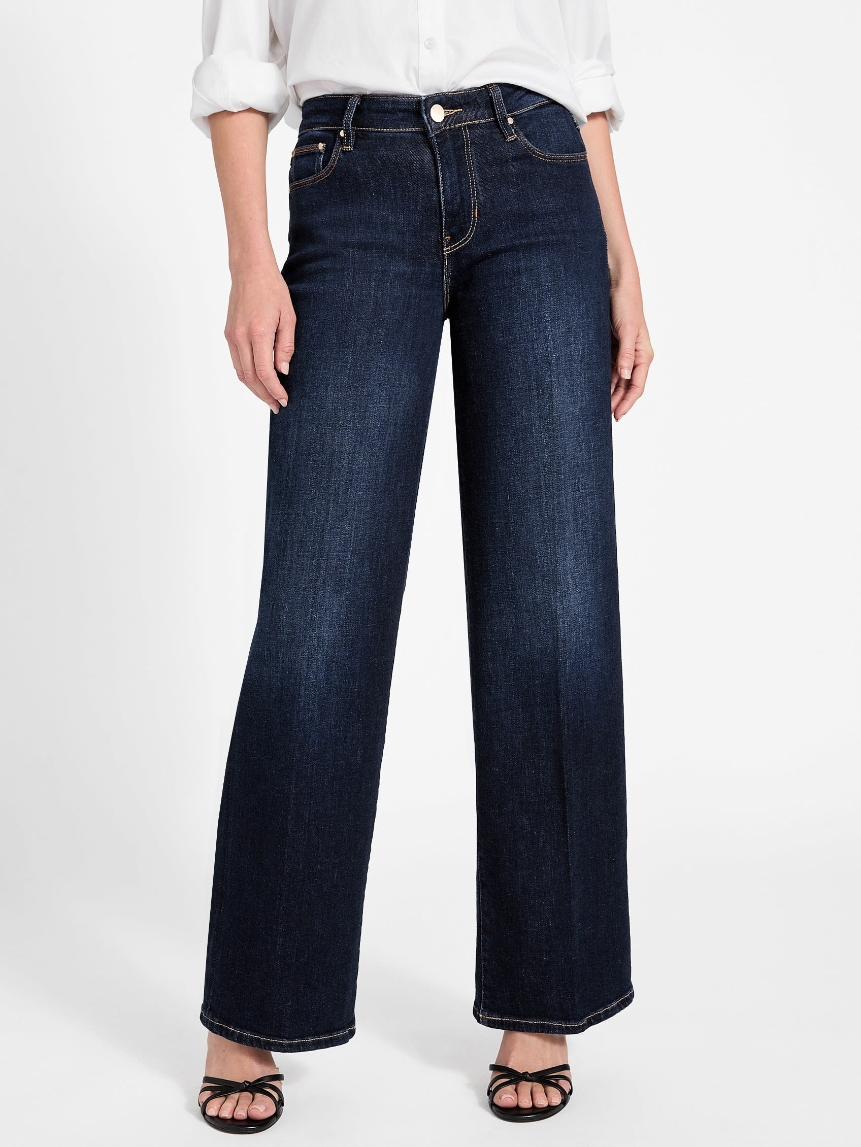 GUESS Mid-rise Sexy Palazzo Wide-leg Jeans | Guess (US)
