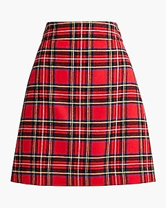 Tartan A-line skirt | J.Crew Factory