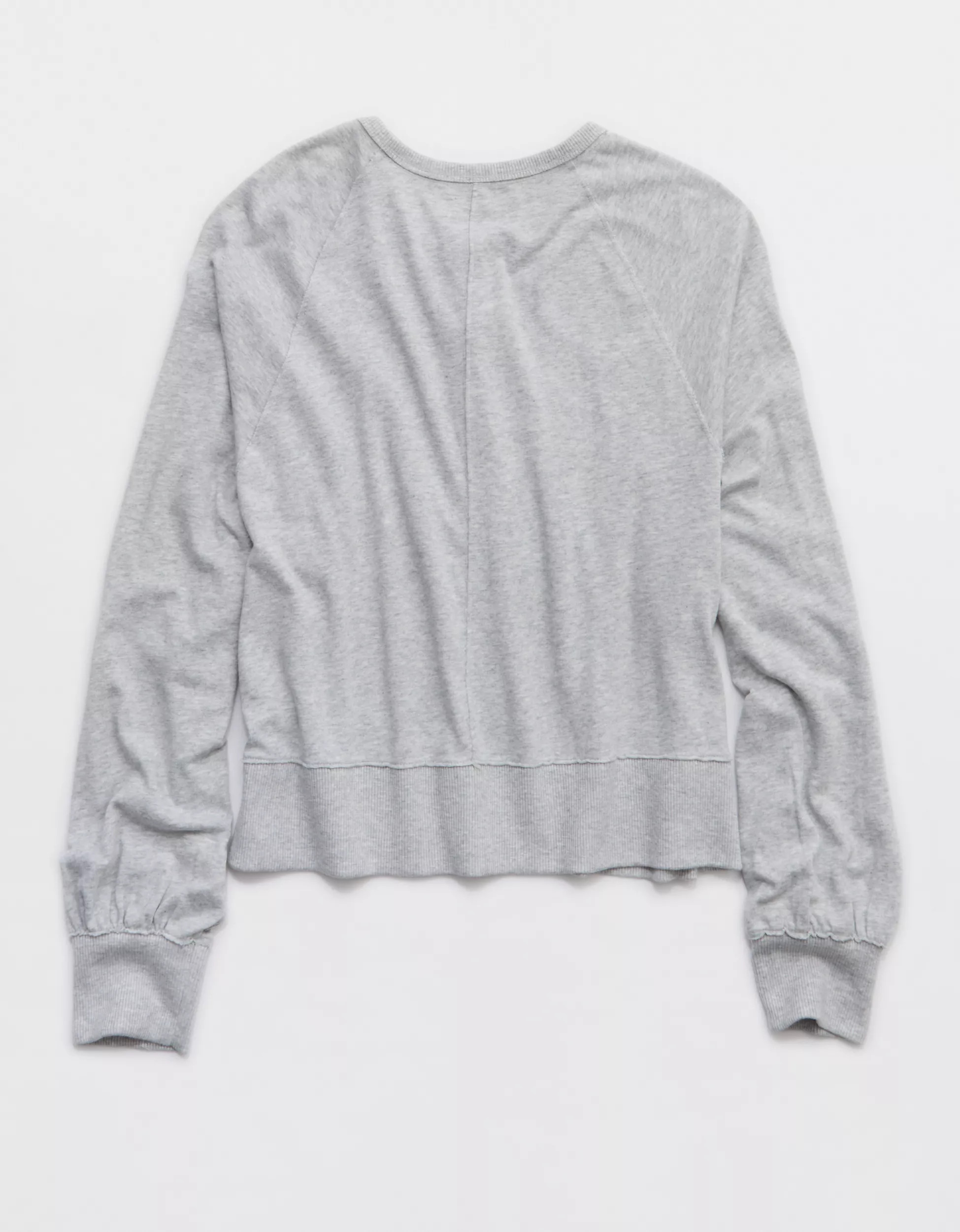 Aerie Happy Snit Henley T-Shirt | American Eagle Outfitters (US & CA)