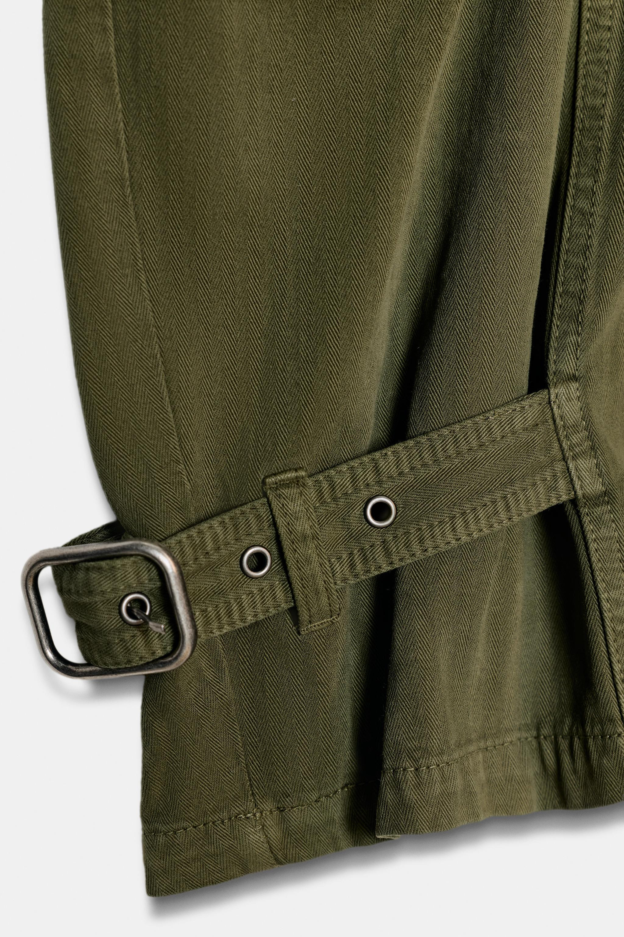 ZW COLLECTION BARREL CARGO TROUSERS | Zara UK