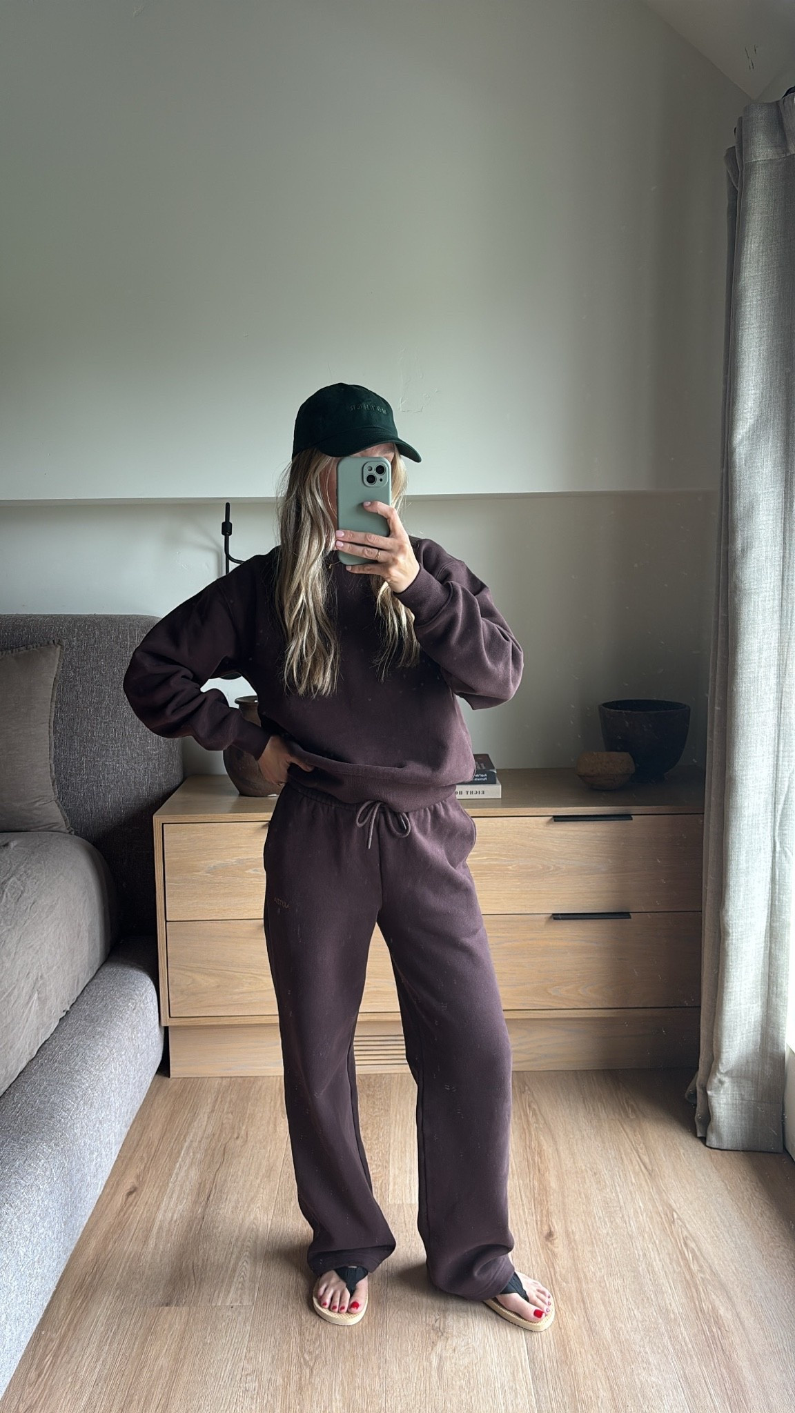Love this cozy outfit and these shoes are so good I got them in grey!! Size 1 size up they run small. Hat is Natalie Borton Designs

#LTKgrwm #LTKootd #LTKmomlife