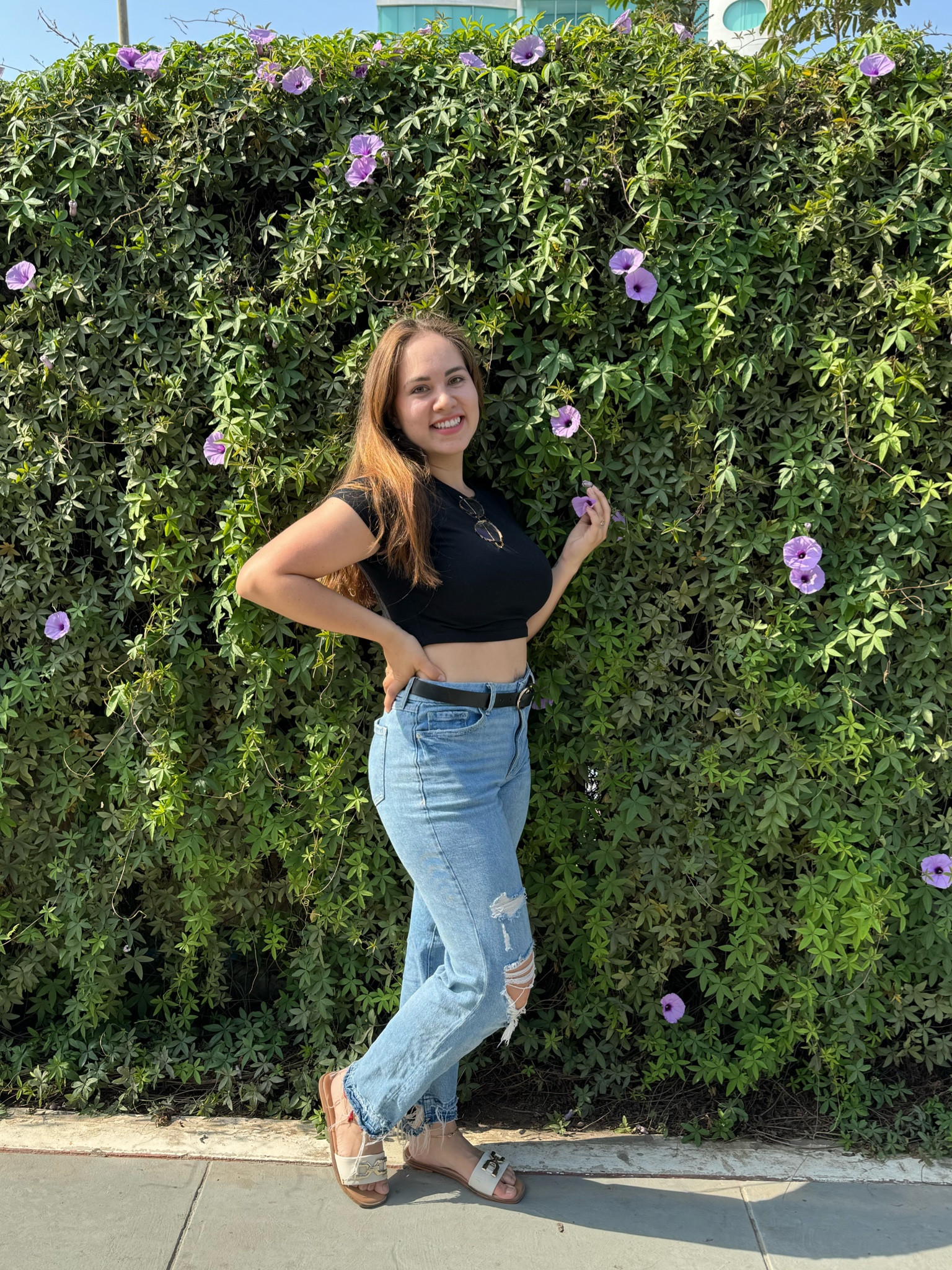 Simple Summer Outfit 💋 

•Top/ Shoes : SHEIN 
•Jeans : Forever 21 
•Belt : Target 
•Glasses : Warby Parker 

#LTKStyleTip #LTKSeasonal #LTKFindsUnder50