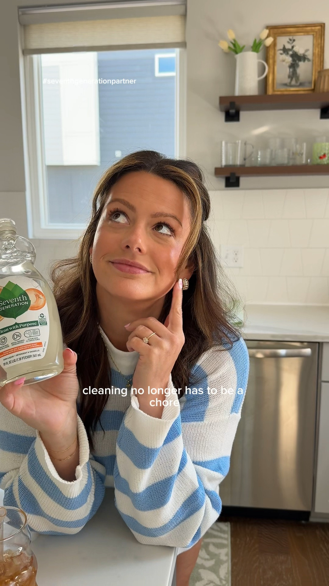 #seventhgenerationpartner #TargetPartner #ad 🍊🍋 Seventh Generation's Lemongrass &
Clementine Zest Dish Soap smells so good and cuts through grease with a powerful 95% USDA Certified Biobased formula! Shop now at Target!! #liketkit #choreplay #target @target @seventhgeneration 

#LTKHome #LTKFamily