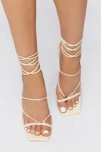 Lace-Up Stiletto Heels | Forever 21 | Forever 21 (US)