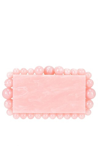 Eos Clutch in Pink | Revolve Clothing (Global)