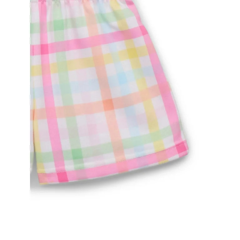 Garanimals Toddler Girl French Terry Print Shorts, Sizes 18M-5T | Walmart (US)