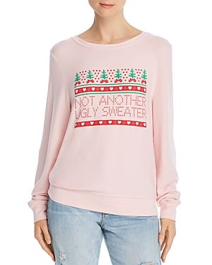 Wildfox Not Another Ugly Sweater Sweatshirt - 100% Exclusive | Bloomingdale's (US)