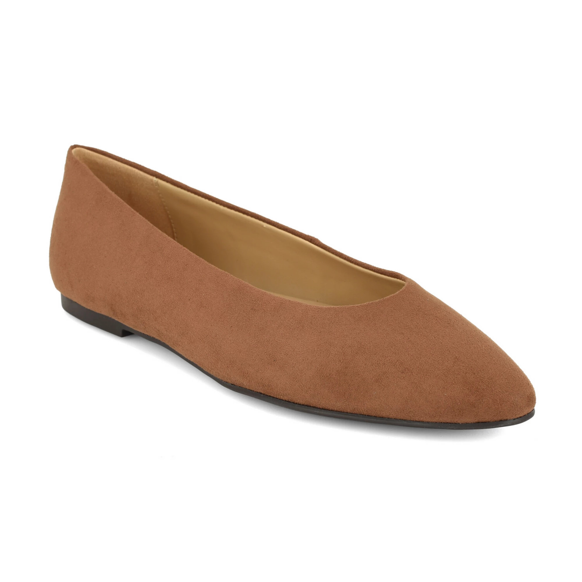 Nine West Vecka Women's Pointed Toe Slip-On Flats, Size: 9, Brown | Kohl's