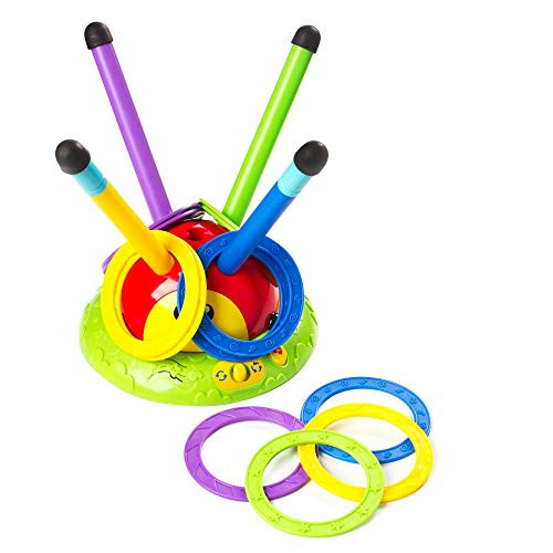 Fat Brain Toys 2 in 1 Musical Jump 'n Toss - 2-in-1 Musical Jump 'n Toss Active Play for Ages 4 t... | Amazon (US)