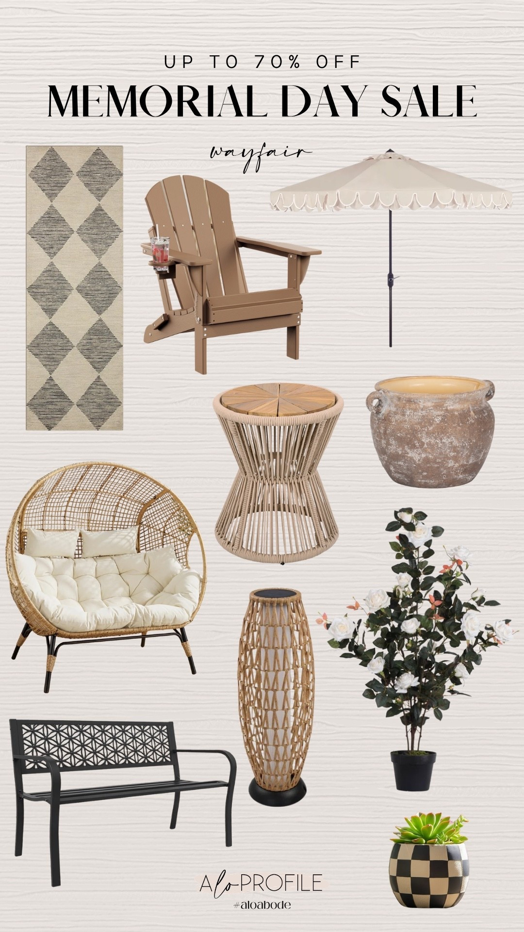 Memorial Day Sales: Wayfair✨up to 70% off!