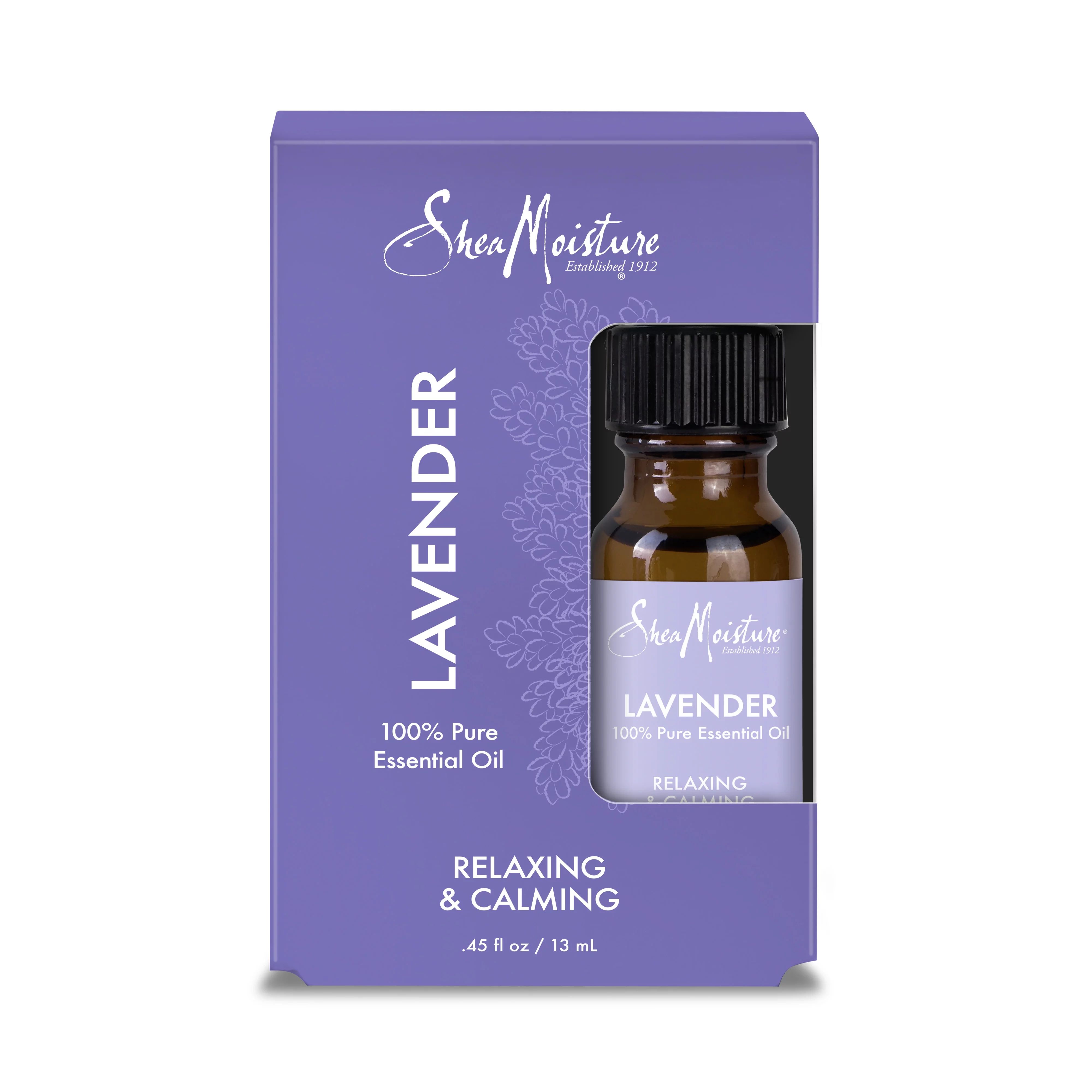 SheaMoisture 100% Pure Essential Oil Lavender, 0.45 Oz. | Walmart (US)