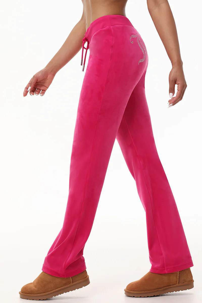 OG Big Bling Velour Track Pants | Juicy Couture
