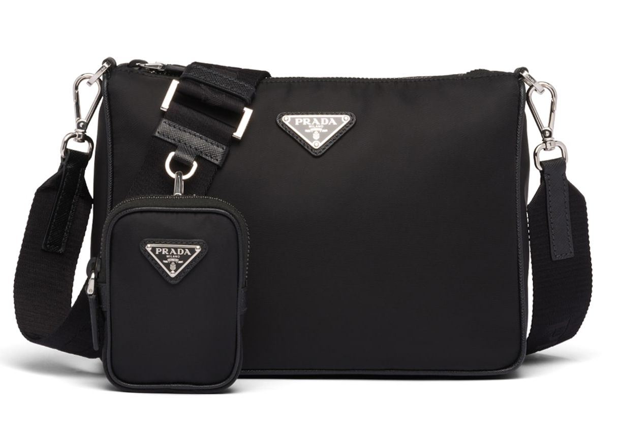 Prada Crossbody Bag Nylon Black | StockX