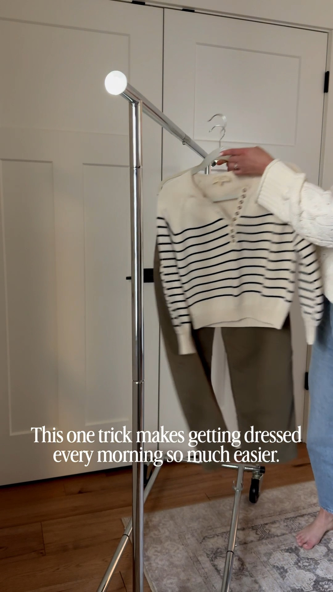 Early spring outfits with jeans and utility pants, stripe sweater in all cottonn

#LTKootd #LTKdayinmylife #LTKgrwm
