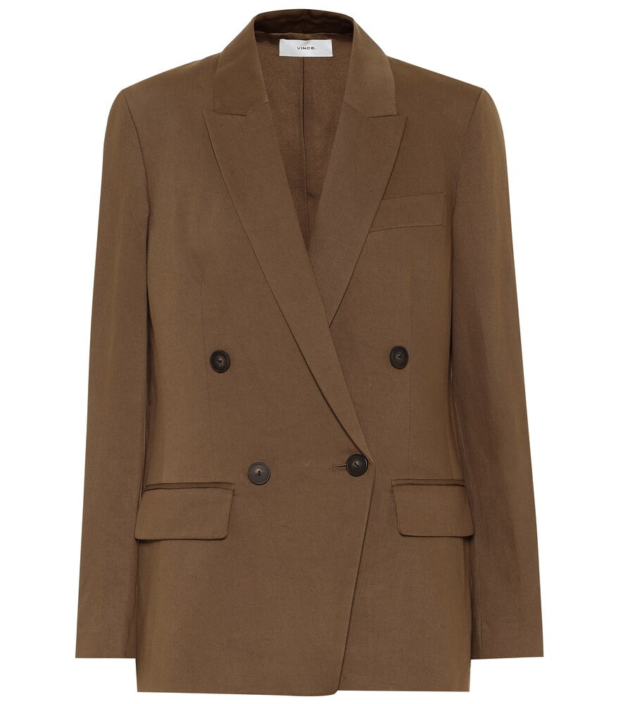 Stretch cotton and linen blazer | Mytheresa (US/CA)