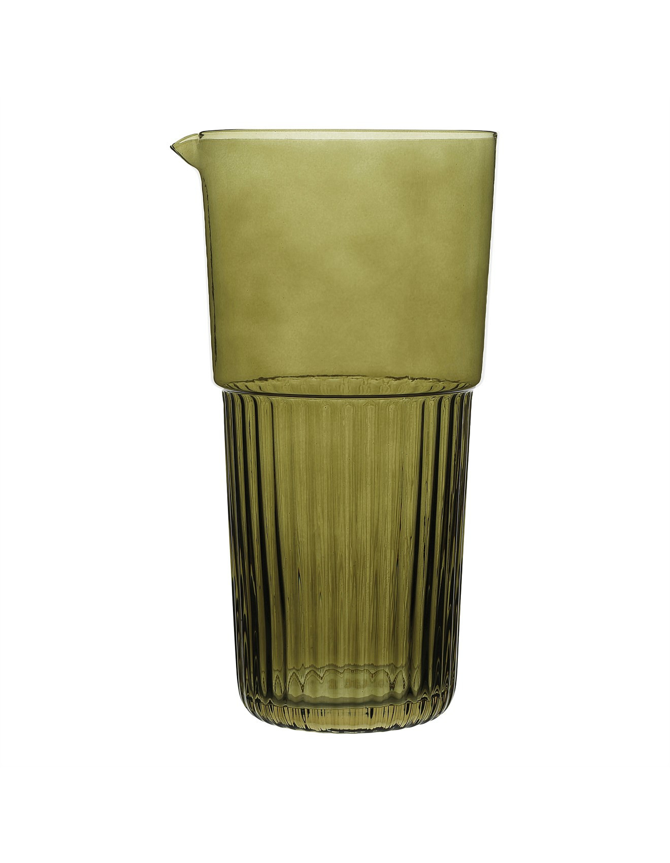 Callisto Carafe 1.4lt Olive | David Jones (Australia & New Zealand)