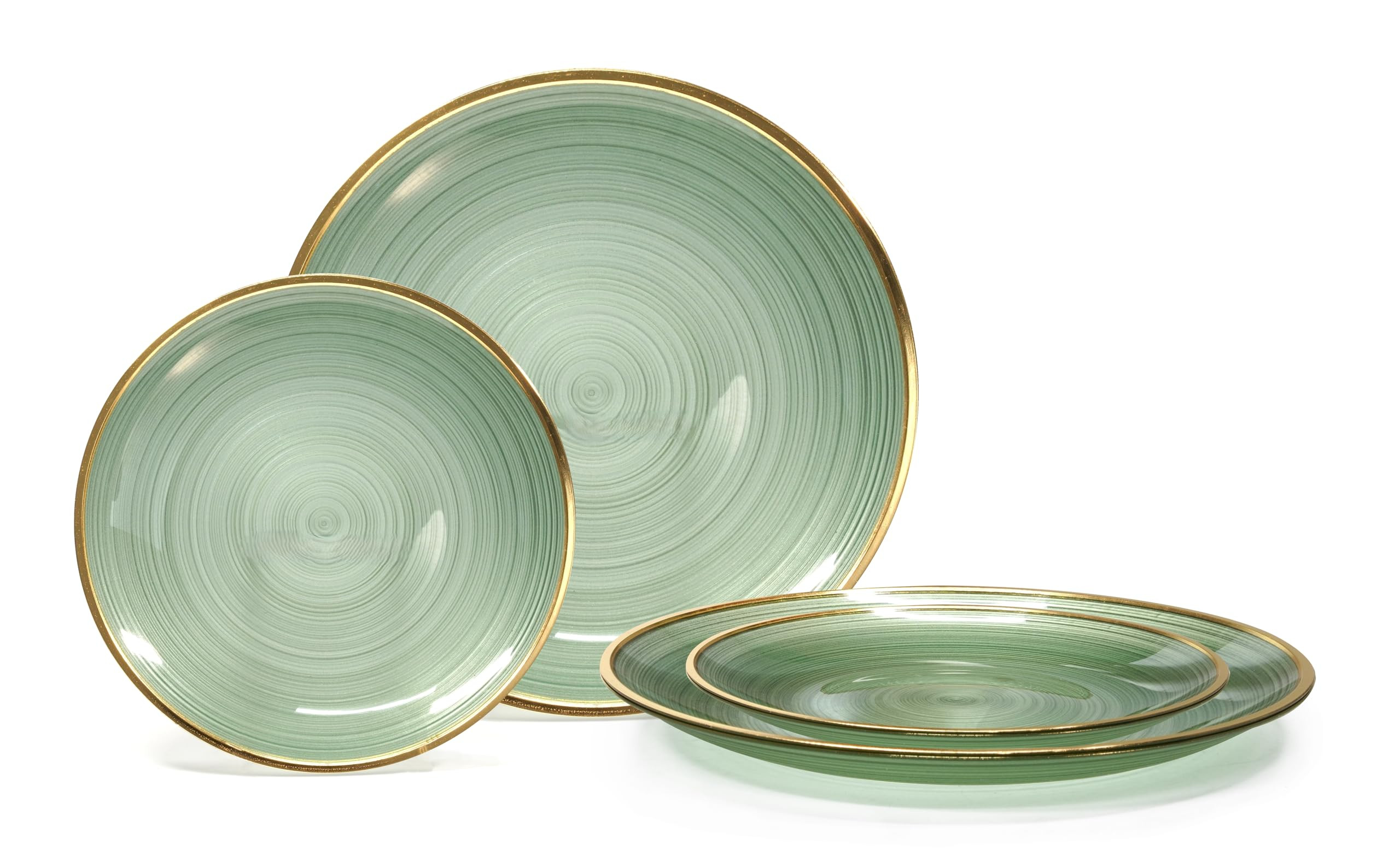 " OCCASIONS " 50 Plates Pack (25 Guests)-Wedding Party Disposable Plastic Plate Set -25 x 10'' Di... | Amazon (US)