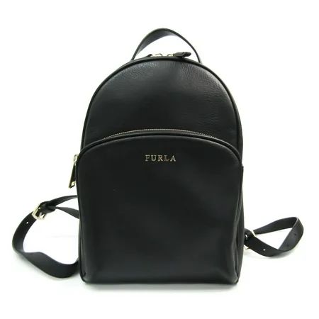 Furla Women s Leather Backpack Black Used | Walmart (US)