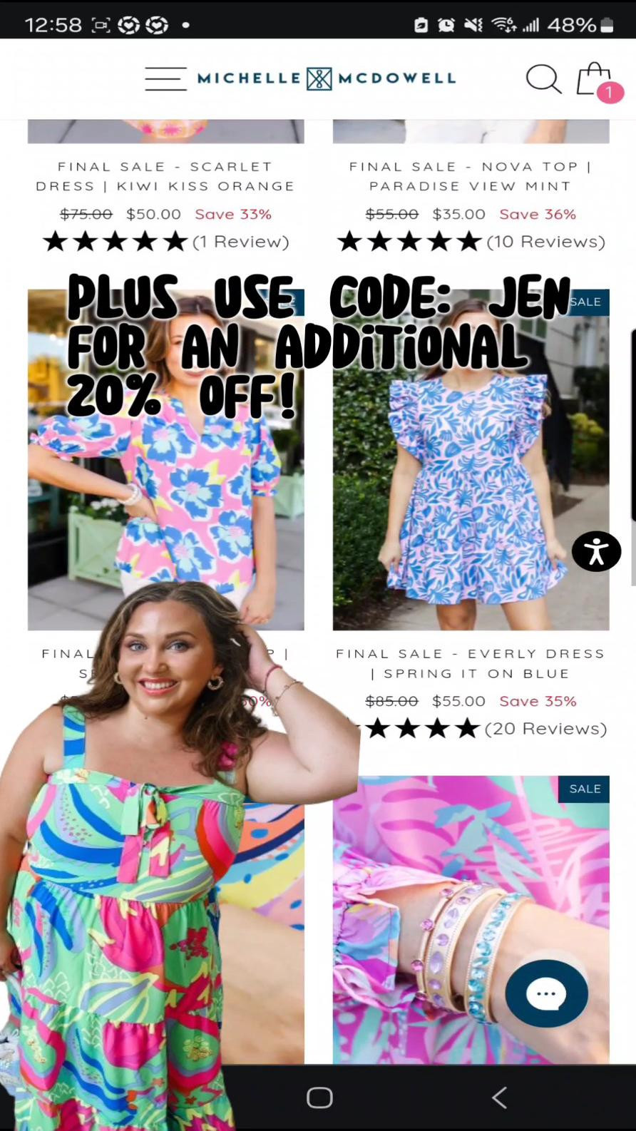SALE ALERT! A TON of the looks I have posted this season are on sale! PLUS get another 20% off using code: JEN @MICHELLEMCDOWELLDESIGNS #michellemcdowellambassador #livinglargeinlilly #code #sale 

#LTKPlusSize #LTKSaleAlert #LTKMidsize