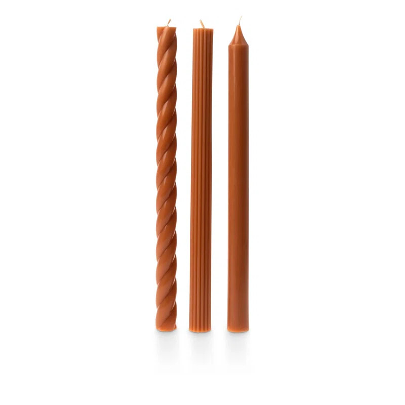 3 Piece Taper Candle Set | Wayfair North America