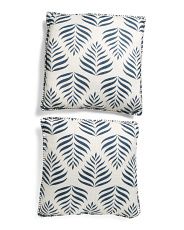 20x20 2pk Paisley Leaf Whipstitch Trim Pillow | TJ Maxx