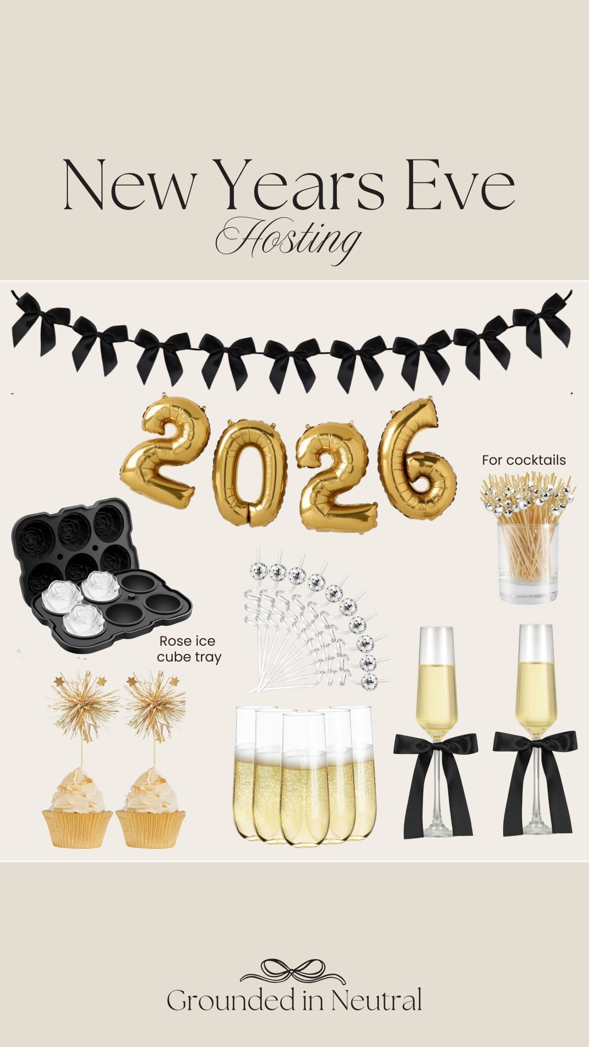 Hosting New Year’s Eve this year? I rounded up some of the cutest finds, perfect for hosting. 🪩🥂🍾🎊

#LTKFindsUnder50 #LTKHoliday #LTKSeasonal