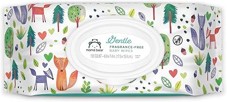 Amazon Brand - Mama Bear Gentle Fragrance-Free Baby Wipes, Hypoallergenic, 800 Count, 100 Count (... | Amazon (US)