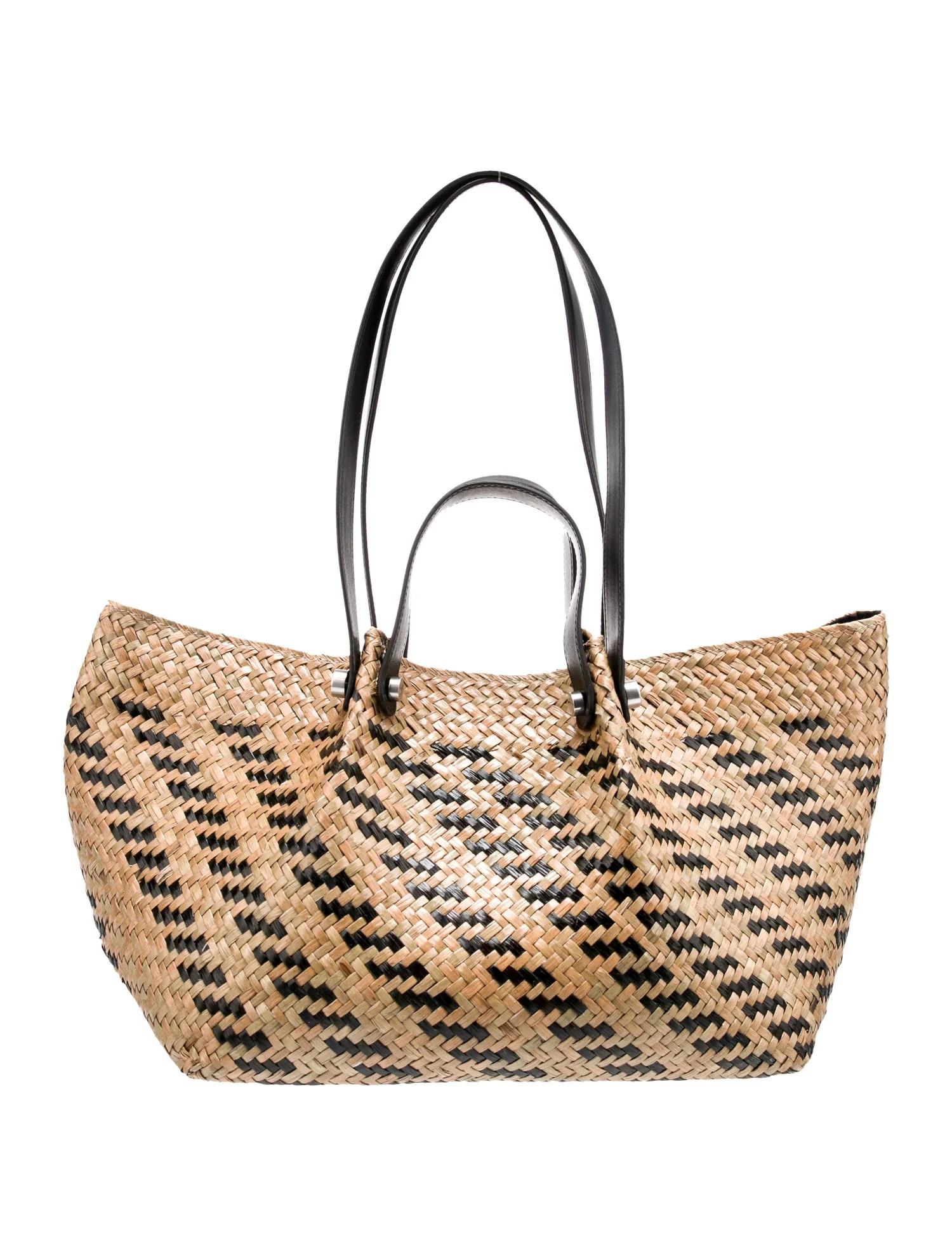 Raffia Shoulder Bag | The RealReal