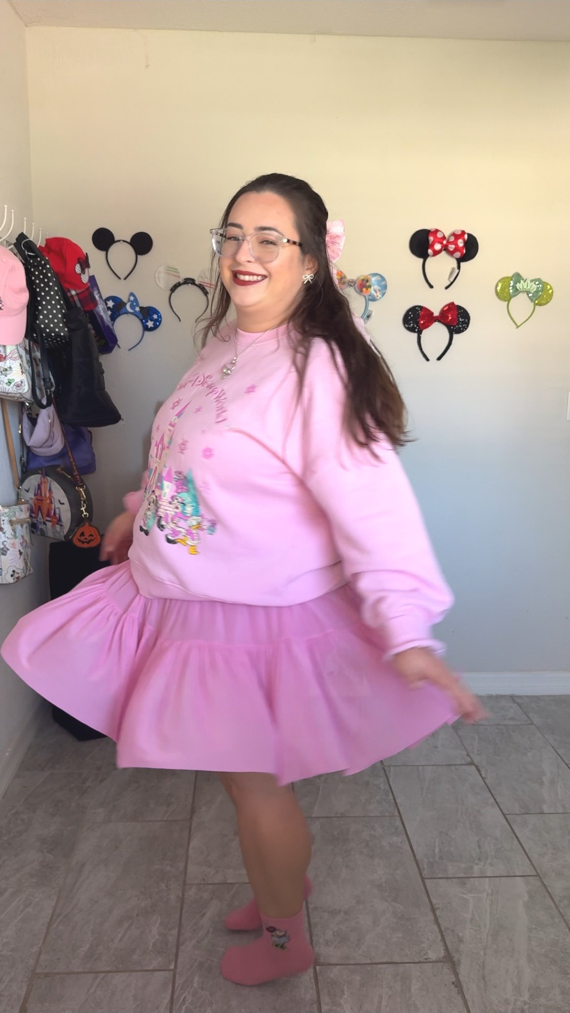 Pink twirly Christmas outfit!!

#LTKActive #LTKHoliday #LTKFindsUnder50