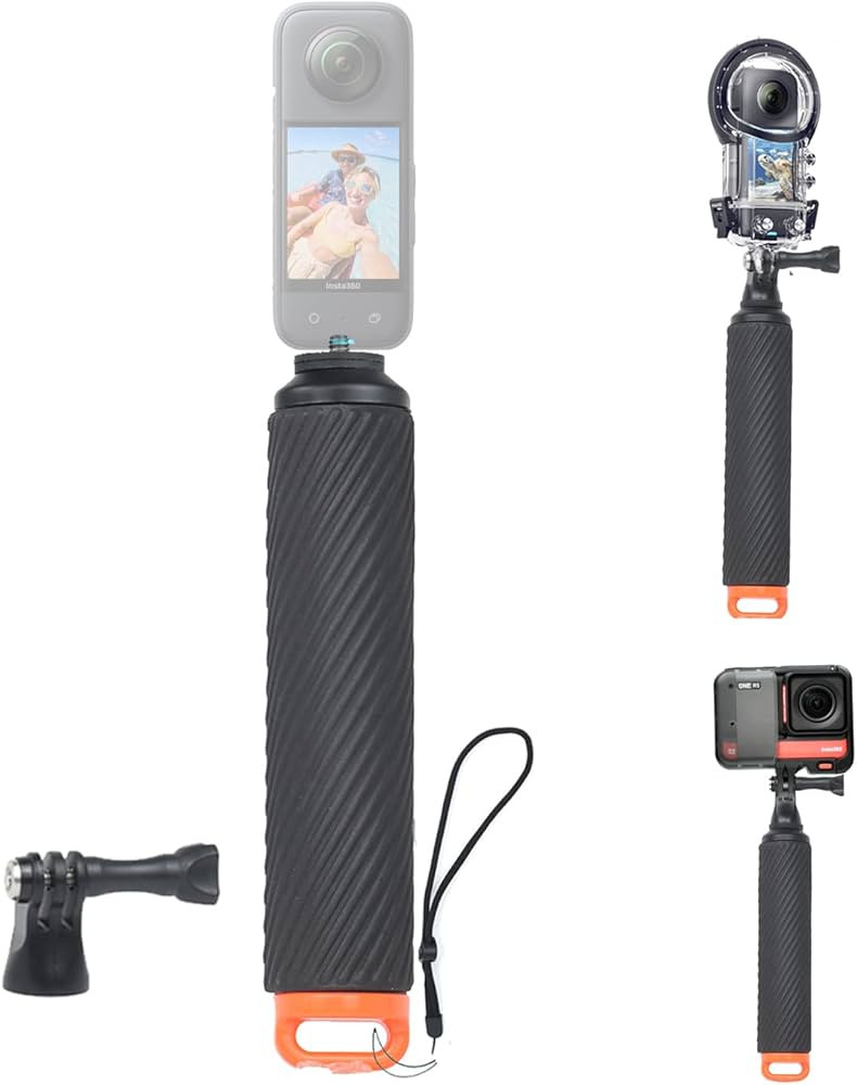 VGSION Underwater Accessory Floating Handle Grip for Insta360 Ace Pro/Ace/X3/One RS/X2 Compatible... | Amazon (US)