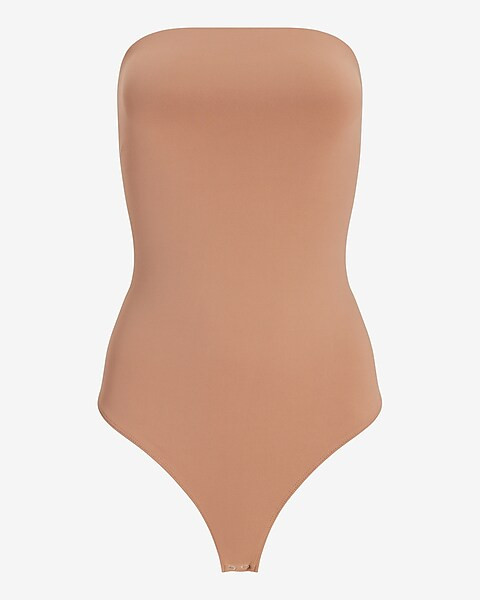 Body Contour Tube Top Thong Bodysuit | Express