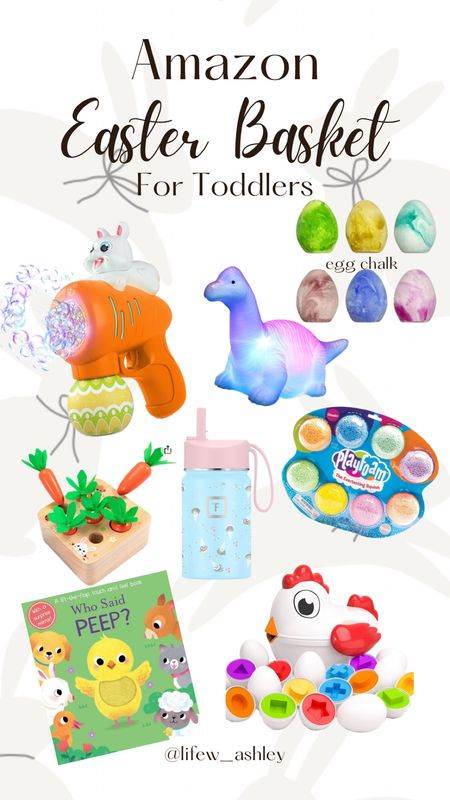 Easter basket ideas for toddlers. Amazon Easter find. Last minute Easter finds for toddlers. Little kid Easter basket ideas  

#LTKkids #LTKSeasonal #LTKfamily