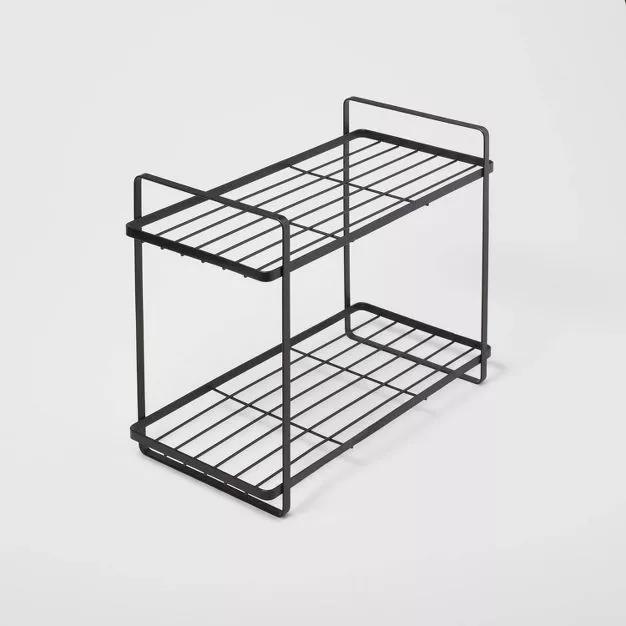 Tiered Vanity Organizer Black - Brightroom