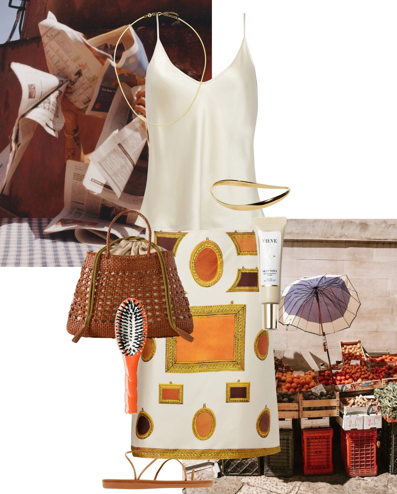 Holiday Outfit 

Summer | Travel | Bag | Accessories | Holiday | Jewellery | Skirt | Brush | Silk 

#LTKspring #LTKtravel #LTKuk