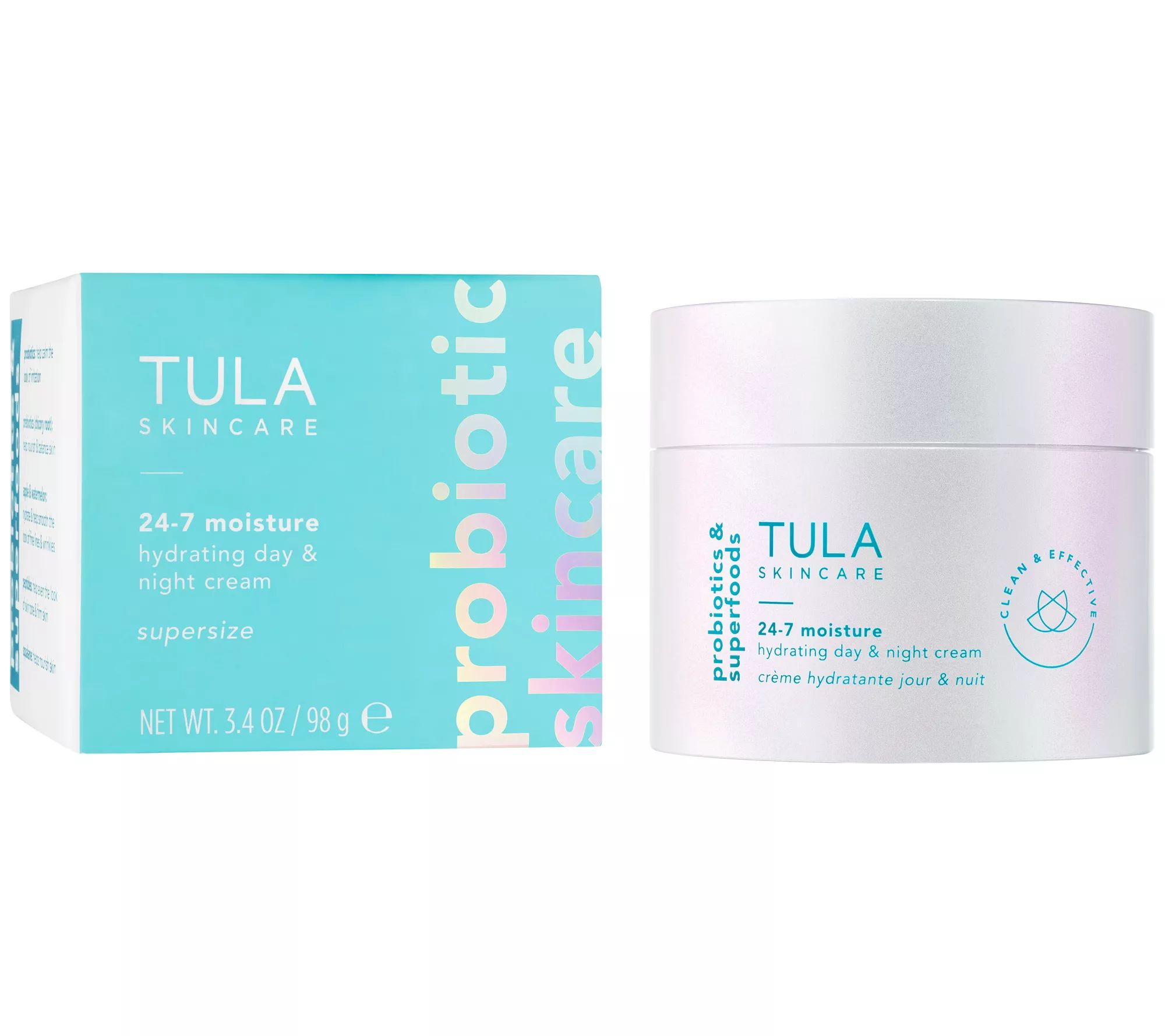 TULA 24-7 Moisture Hydrating Day & Night Cream- Super Size | QVC