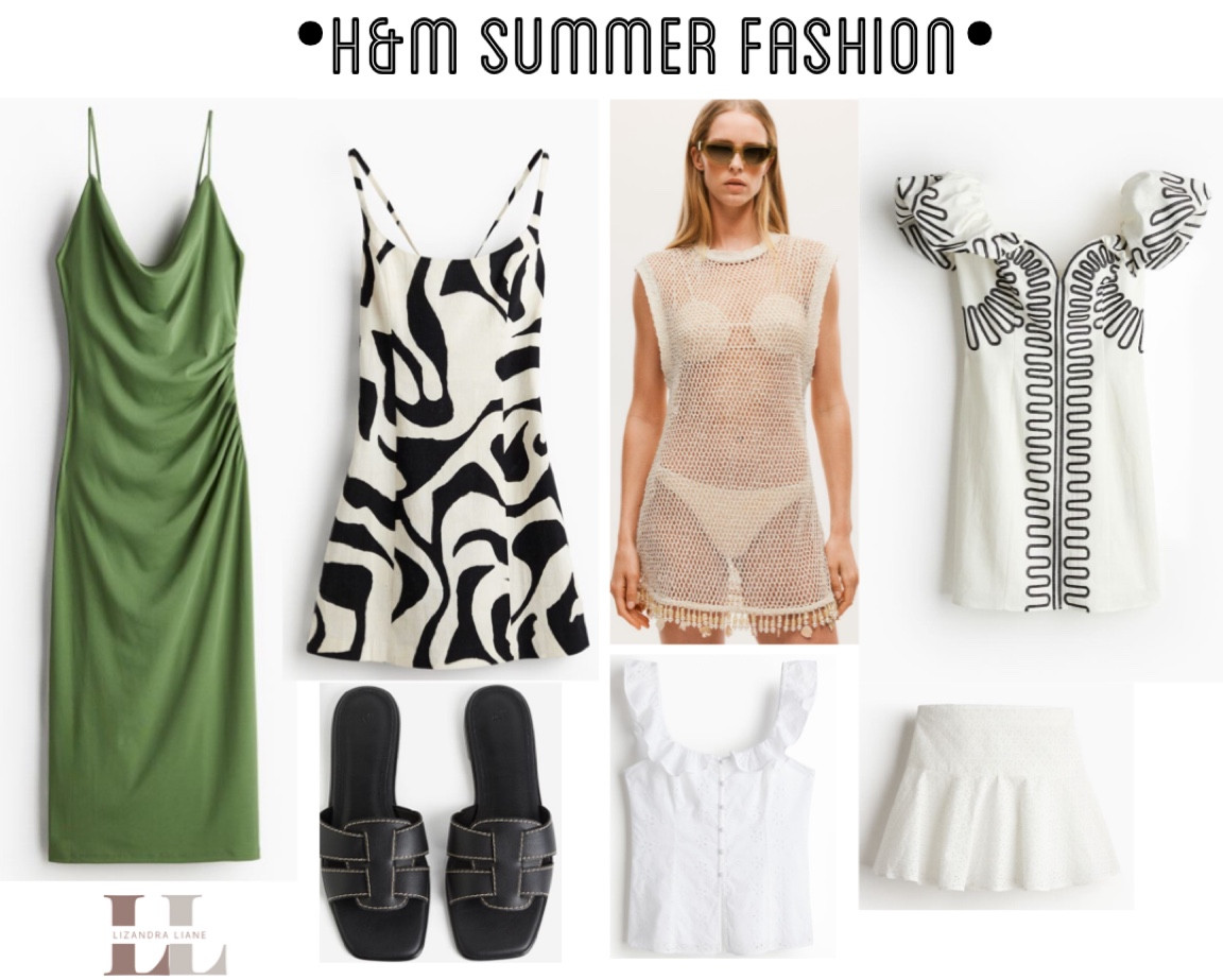 H&M summer fashion, vacation outfit, resort wear, summer dress, white dress, summer style, wedding guest dress, black and white outfits , chic style 

#LTKStyleTip #LTKFindsUnder100 #LTKTravel