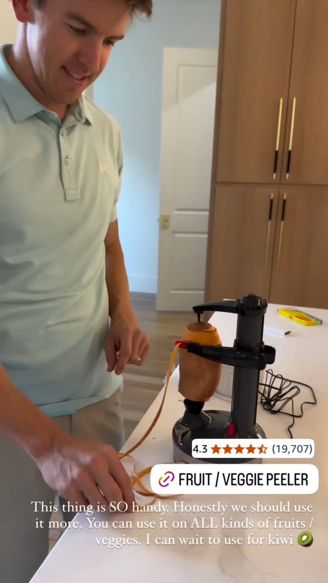 Kitchen gadget that’s effortless AND honestly entertaining! 😅 Seriously comes in handy so much! Linking some other cool gadgets. 

#LTKHome #LTKFamily