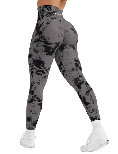 YEOREO Workout Leggings for Women Jada Scrunch Butt Lifting Leggings Seamless Screen Print Gym Yo... | Amazon (US)