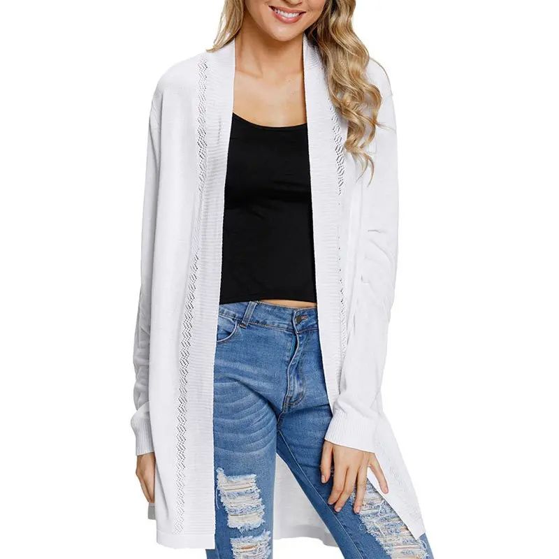 Cardigan Jacket with Long Sleeves | Rosegal US