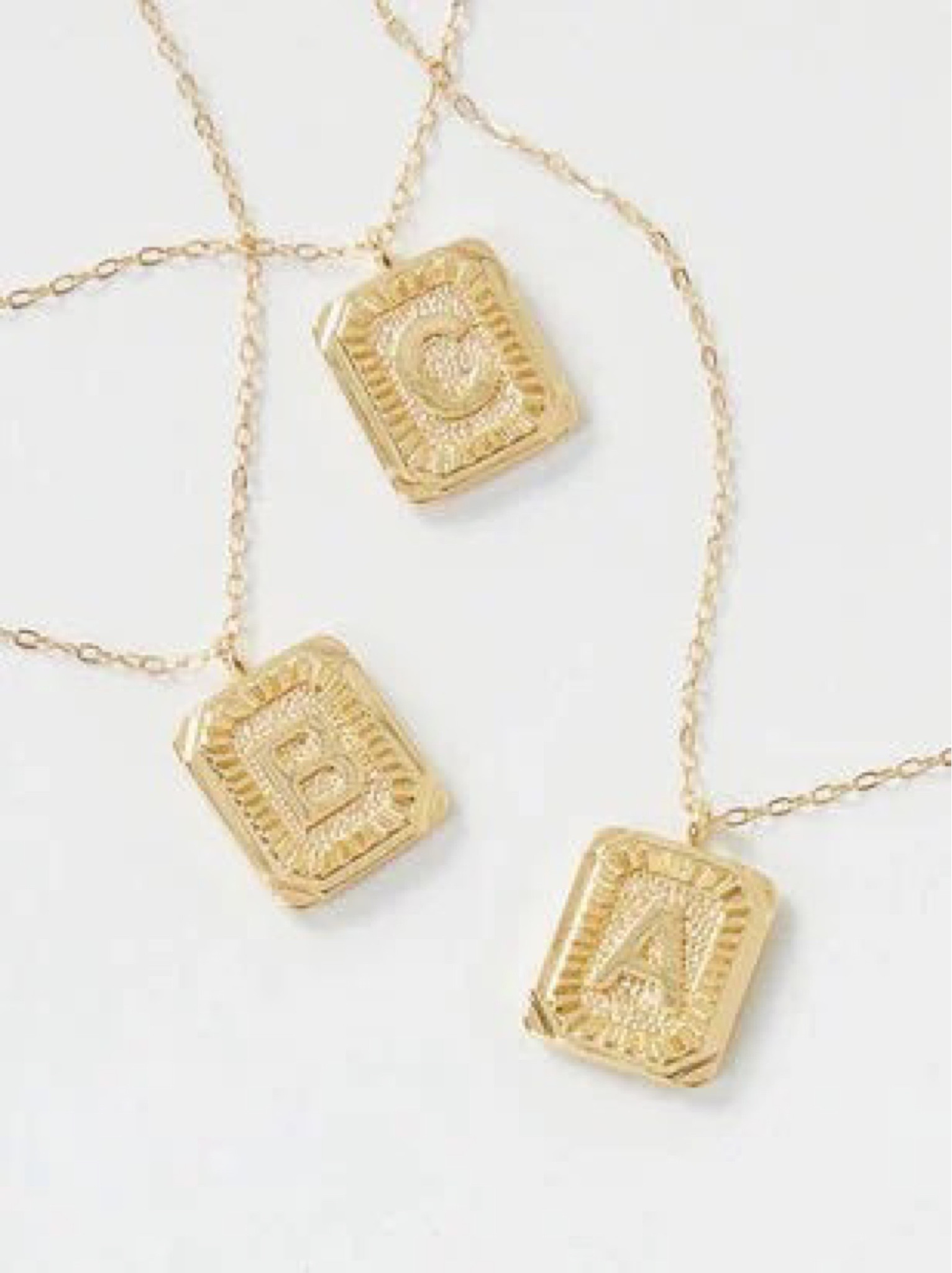 In love with these gold initial necklaces! So on trend right now and it literally goes with everything! 

#LTKHoliday #LTKFind #LTKGiftGuide