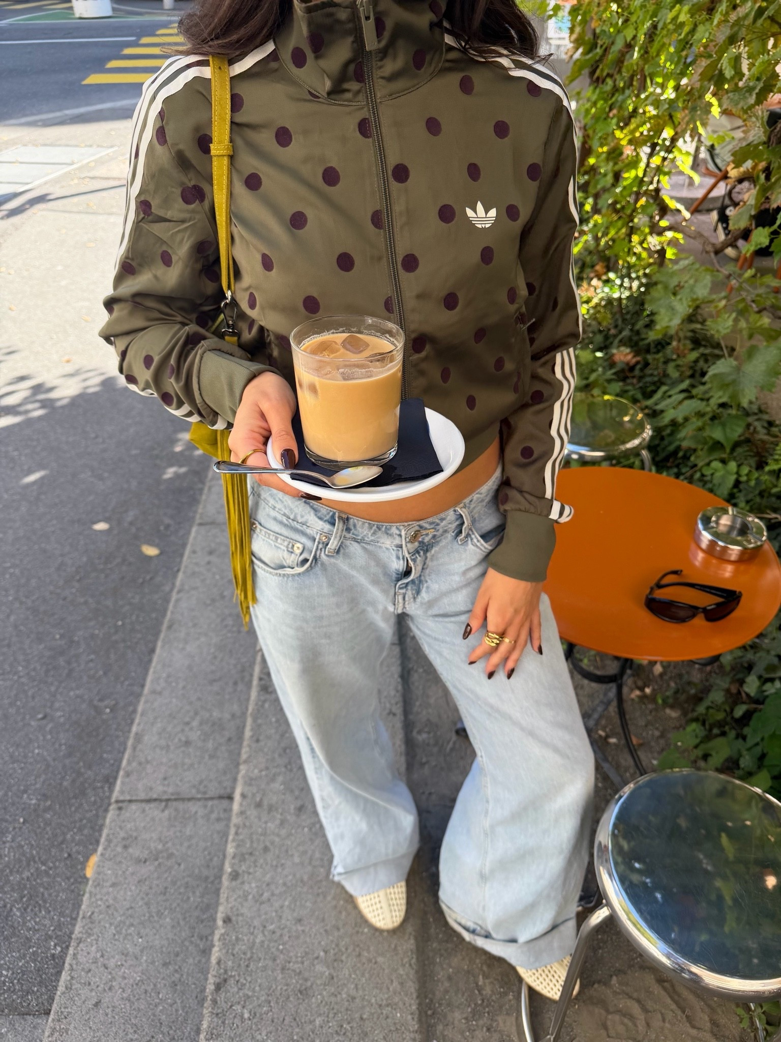 The perfect transitional jacket! Love the khaki polka dot🫒🤌🏼 adidas AD

#LTKuk #LTKautumn #LTKFashionMonth