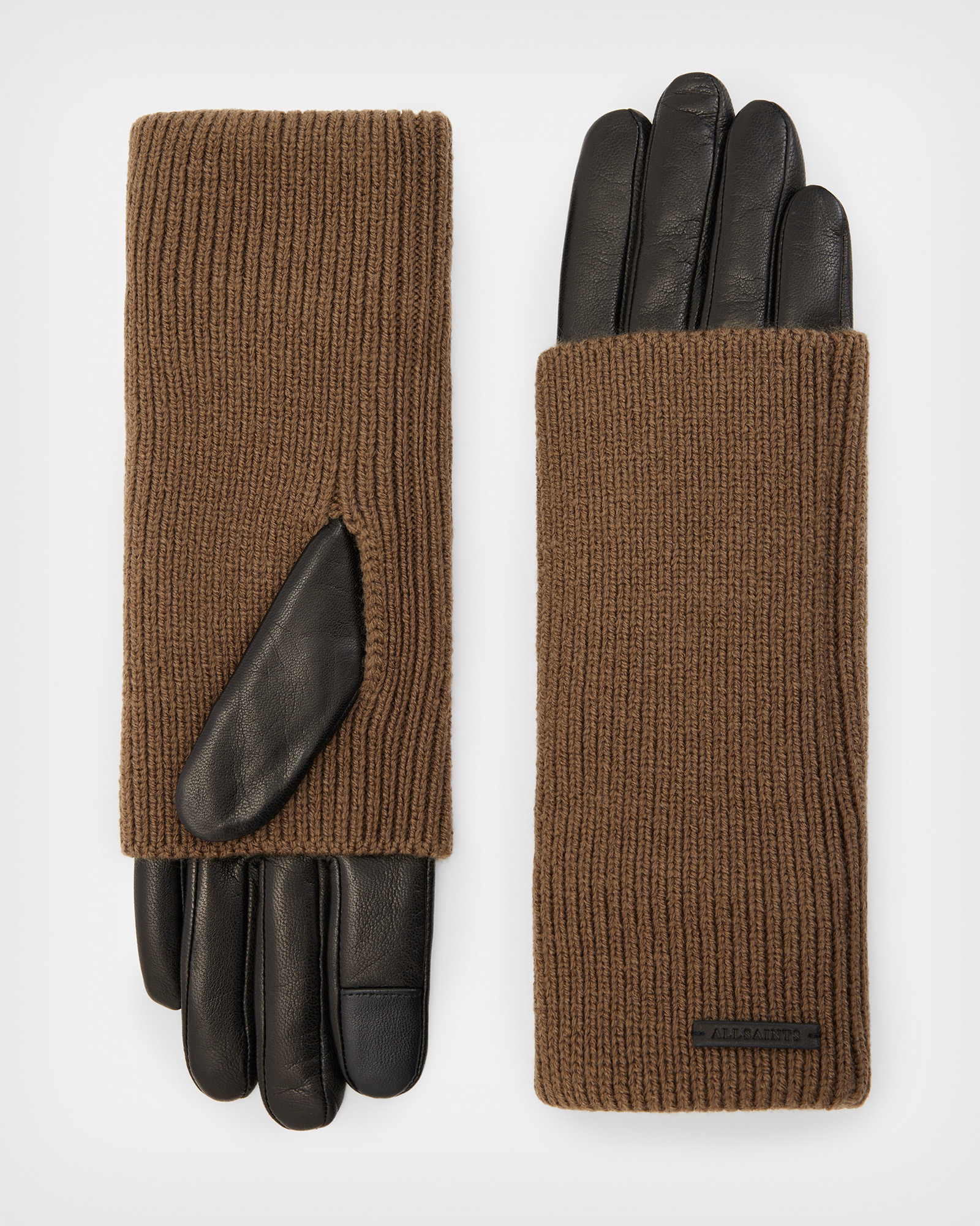 Zoya Leather Cuff Gloves | AllSaints US