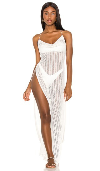 x REVOLVE Shannon Maxi Dress in White | Revolve Clothing (Global)