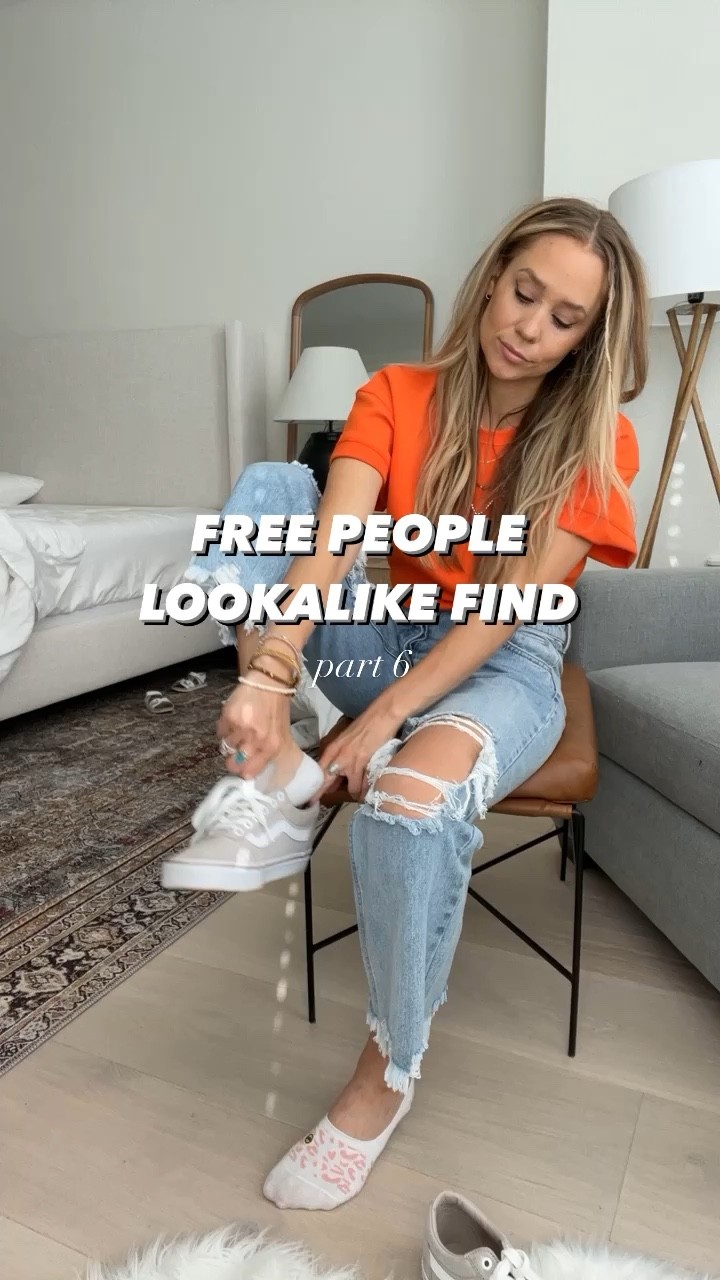 $23 FREE PEOPLE LOOKALIKE JEANS vs $78! 🔥🔥🚨

Size: 27 (that’s my bigger size, some times I’m a 26). I should have gone a 26 on these. 

You’re gonna freaking love these!🤍🤍🤍💃🤍🤍💃🤍

#FreePeople #FreePeopleLookalike #Jean‘s #RippedJeans #DistressedJeans #Van‘s #Macie‘s #AffordableFashion #Affordable #MomStyle #Boho #Orange #Jean‘s #Fall #FallOutfit #FallLooks 

#LTKsalealert #LTKunder50 #LTKunder100