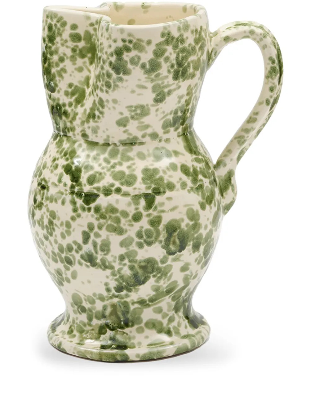Cabana Speckled Ceramic Pitcher (26.5cm x 15cm) | Green | FARFETCH | Farfetch Global