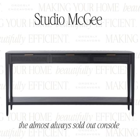 Black Console Table #home

#LTKhome