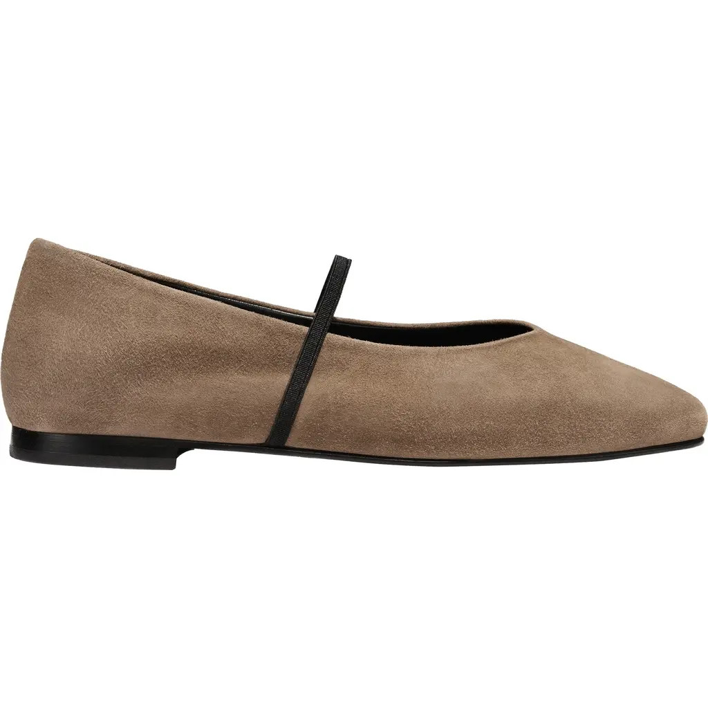 MARGAUX The Phoebe Flats in Mushroom Suede at Nordstrom, Size 39 | Nordstrom