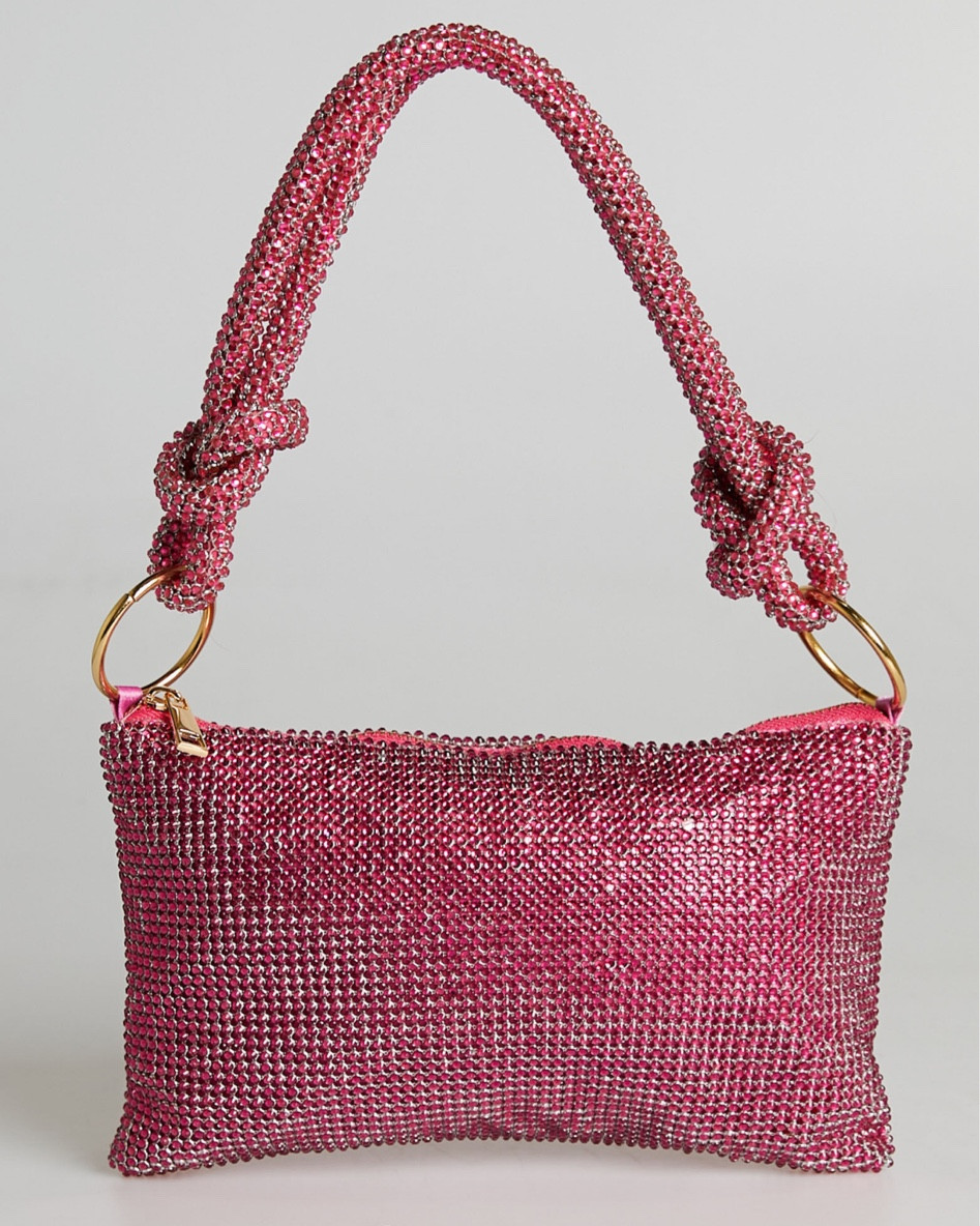 Pink sparkly bag, rhinestone purse, shoulder bag, sparkly purse

#LTKunder100 #LTKstyletip #LTKitbag