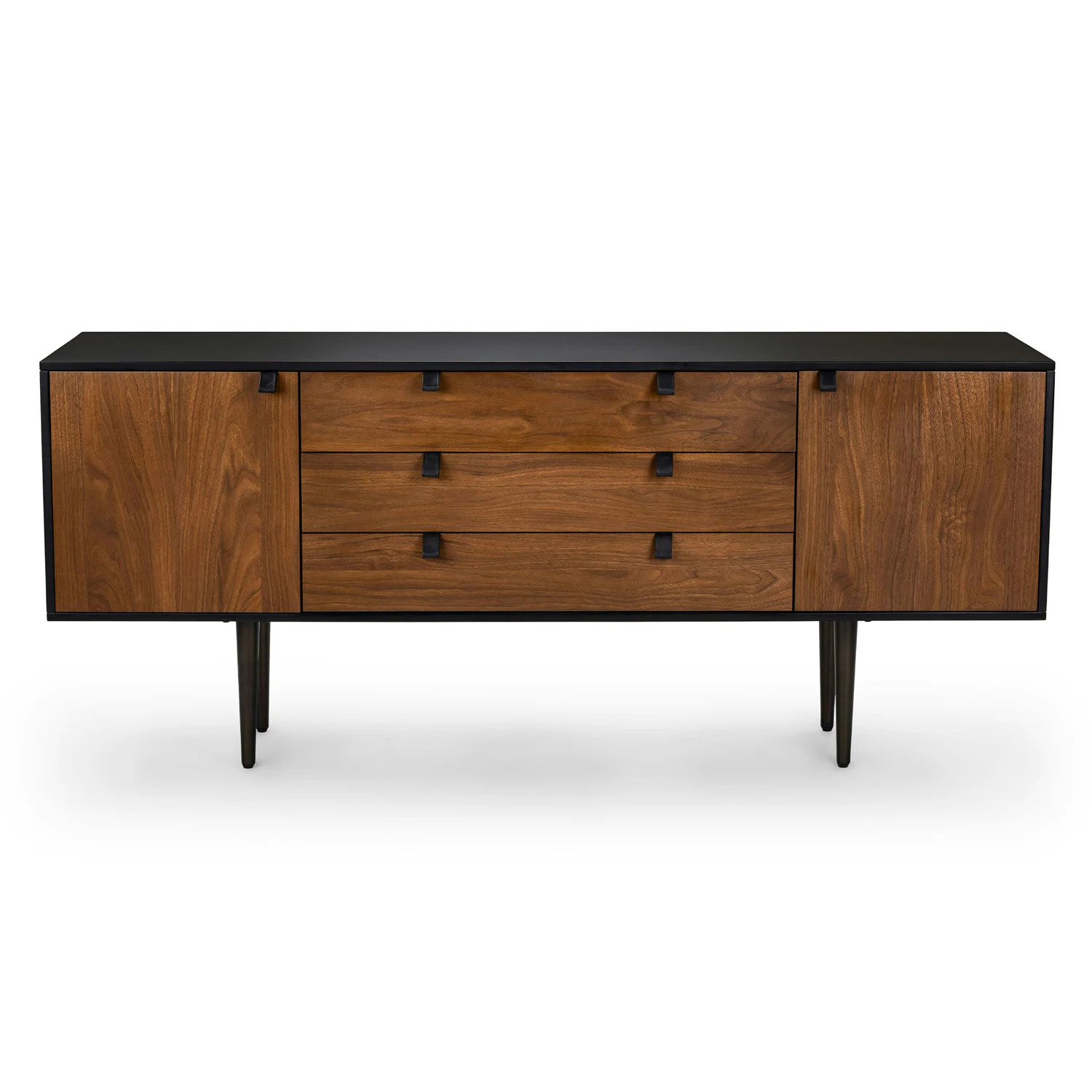 Envelo 71" Sideboard - Walnut and Black | Article